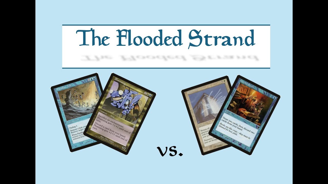 Premodern: Treva Tide Control vs. Replenish - Phantatog Quiet Spec Careful Study Squee Parallax