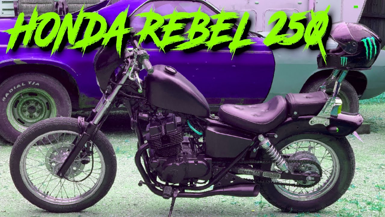 HONDA REBEL 250 «Сборка кастомного боббера/чоппера!»