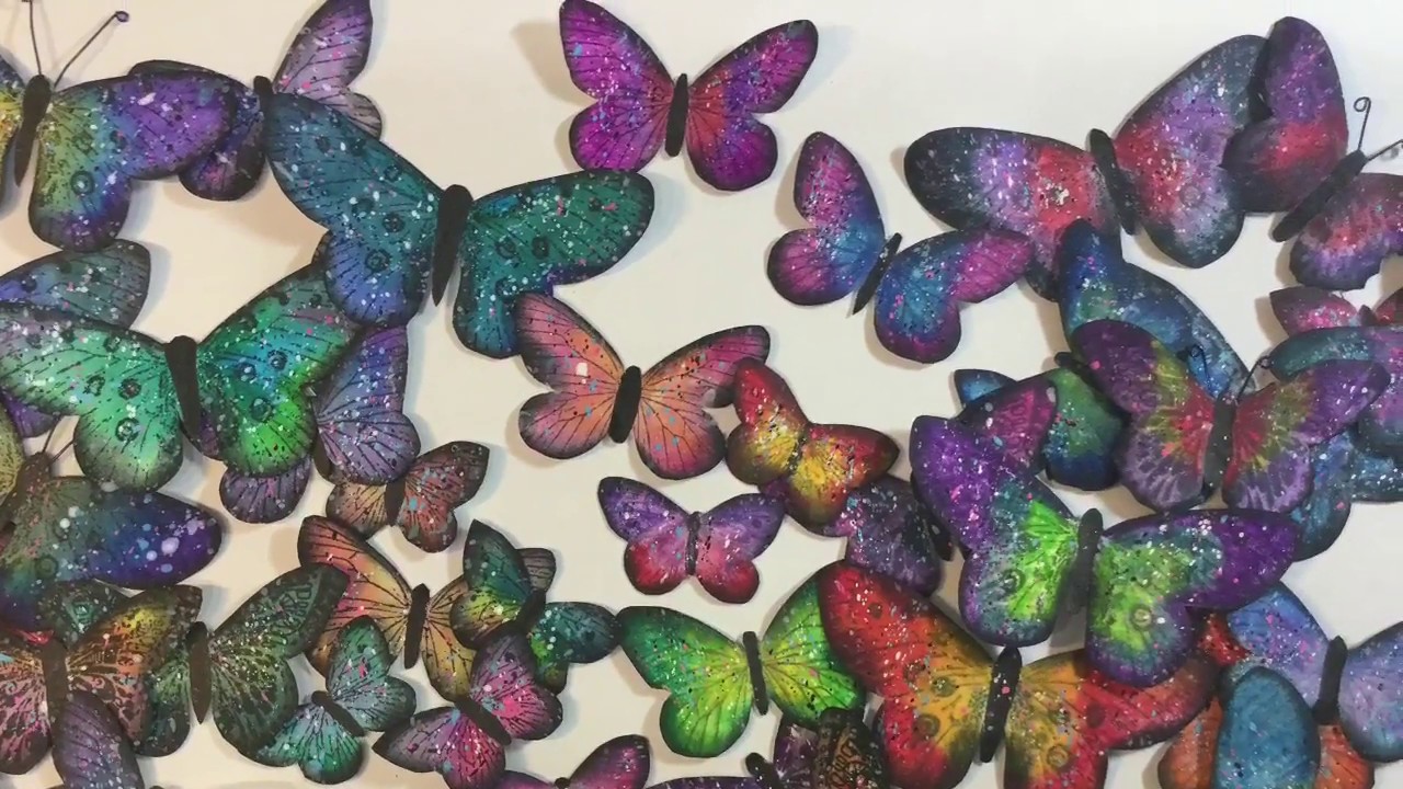 Easy DIY Butterfly Embellishments