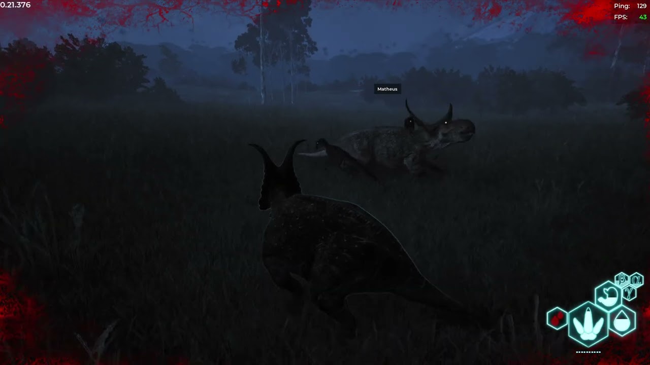 Diablos vs Velociraptors - Duel Part 2 RUNNNNNNNN - The Isle Evrima