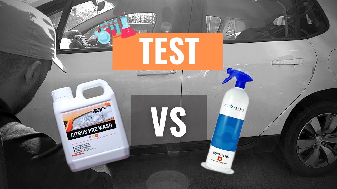 Review: Bilt Hamber Surfex HD vs Valet Pro Citrus Pre Wash - which is the better pre wash product?