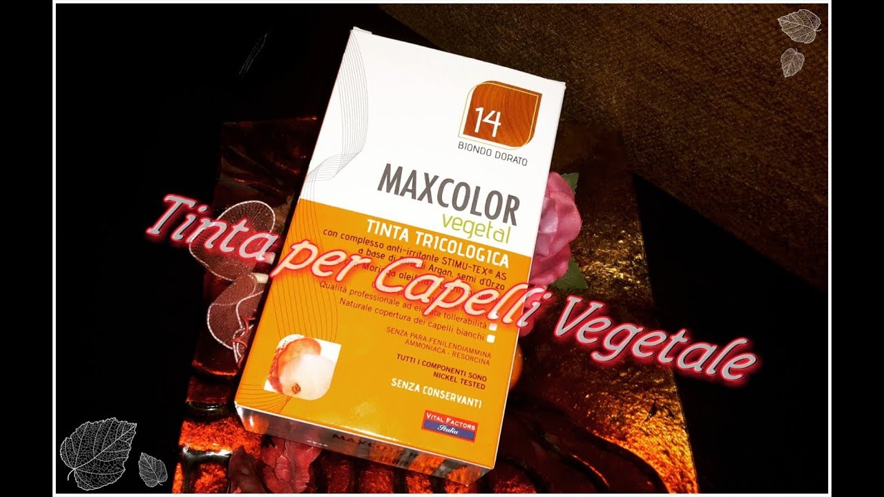 Come ottenere un ottimo risultato in casa con una tinta completamente naturale?? MaxColor Vegetal