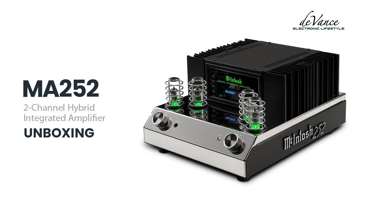 McIntosh MA252 Unboxing