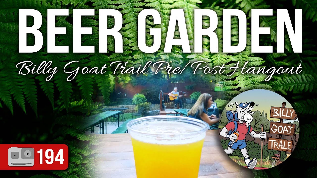 Beer Garden By The Billy Goat Trail | Post-Hike Hot Spot | ADV 194