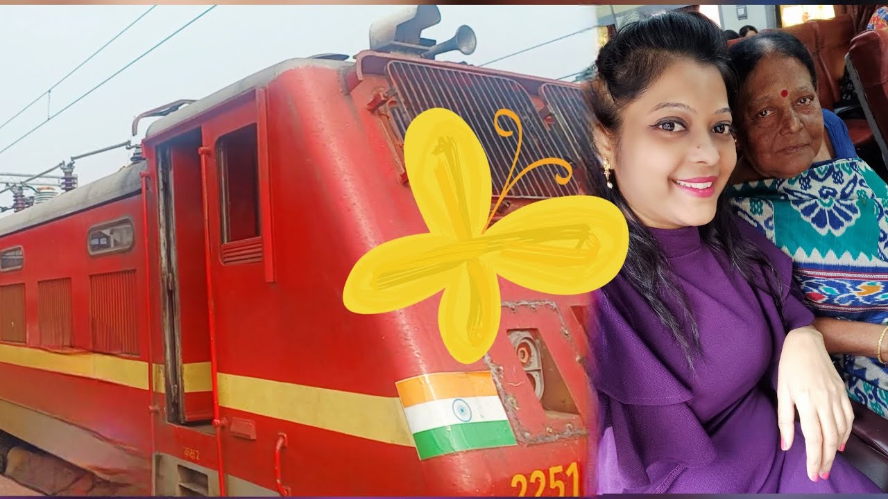 Kaviguru Express🚉13016 Kaviguru Exp😍A Journey...🚉😍#2025 #travel #trainjourney #vlog #indianrailways 