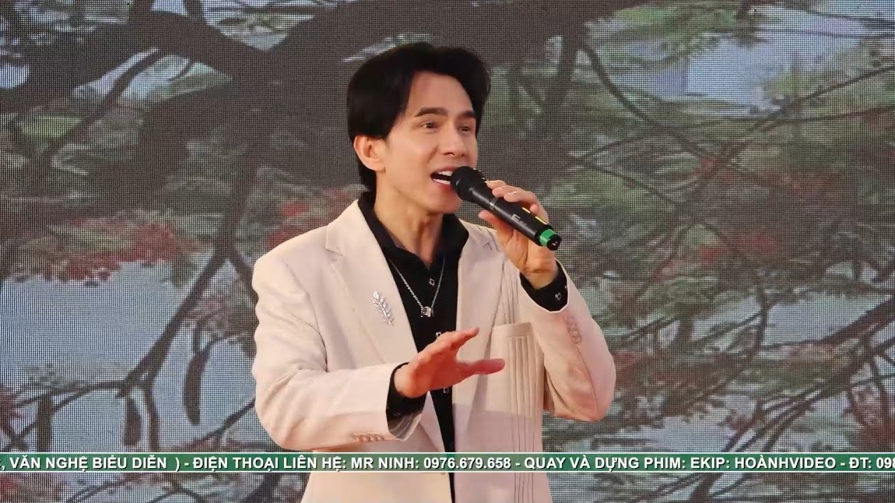 Đan Trường Chào các Bạn THPT Thái Ninh với bài Phượng Hồng | Hoanhvideo