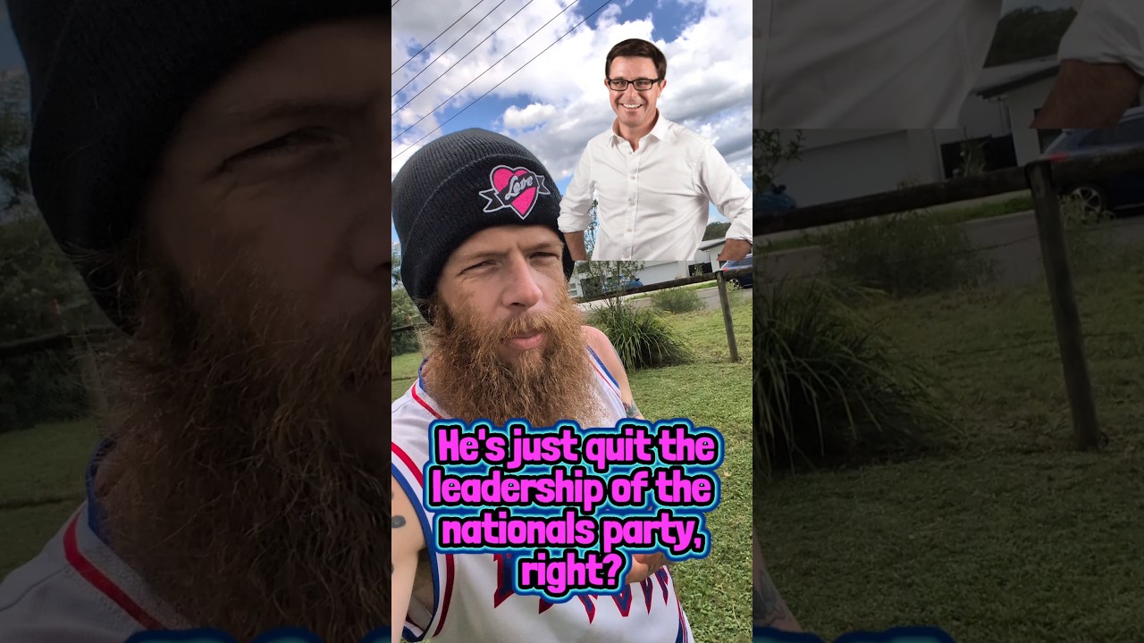 David Littleproud QUITS as Leader⁉️ 🇦🇺