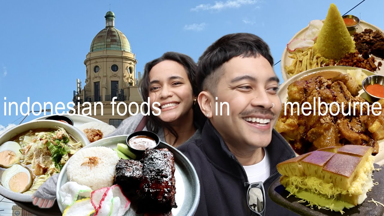 eating only INDONESIAN FOODS in Melbourne for 24 hours (the tapiherus vlog)