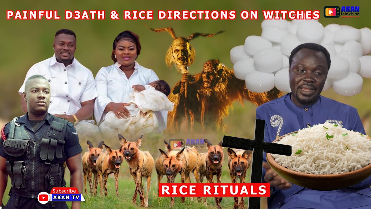 WONDERFUL! RICE CAN DRIVE AWAY WITCHES IN UR COMMUNITY.A REACTION ON POLICE OFFICER & FAMILY BURNT