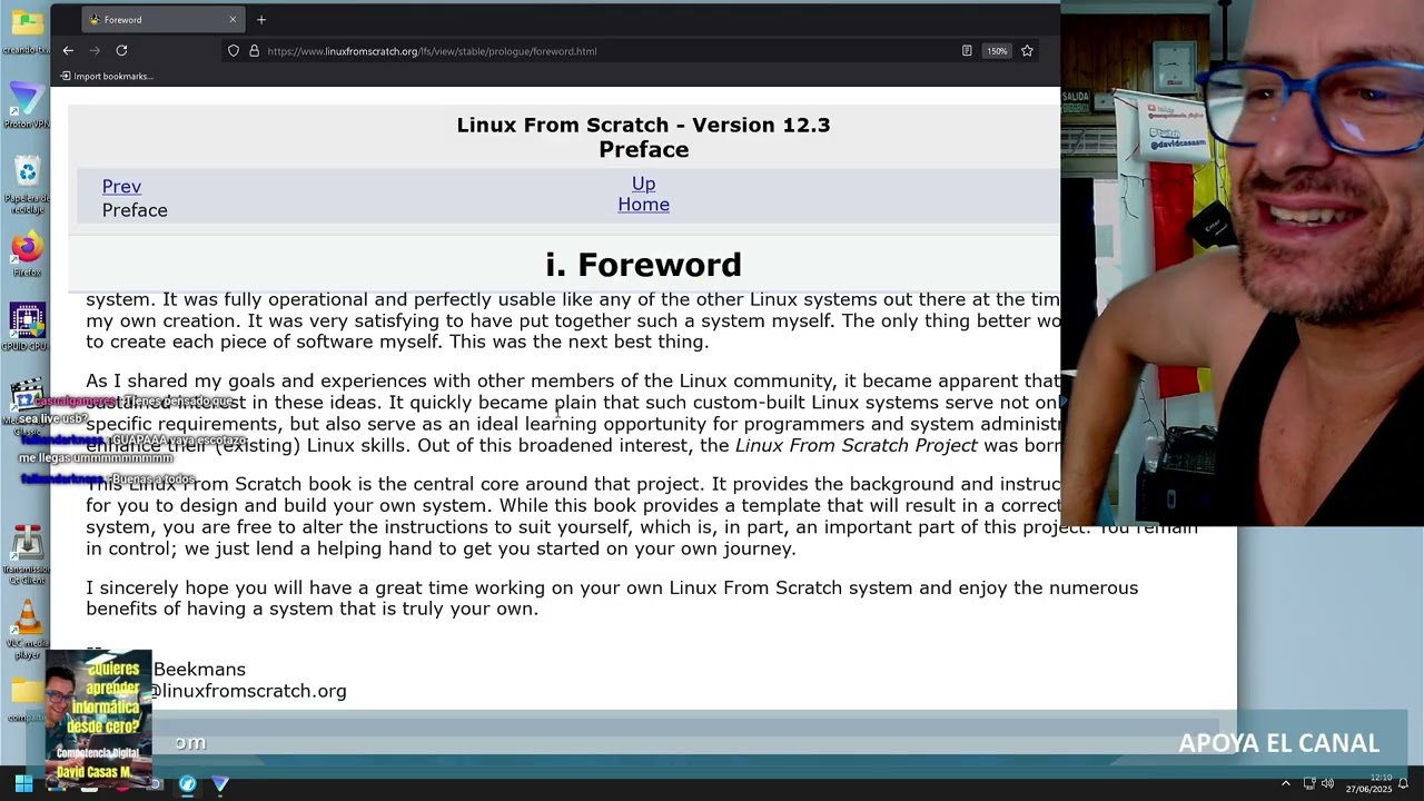 CONSTRUYE TU PROPIO LINUX CON LINUX FROM SCRATCH, TE DIGO C&Oacute;MO