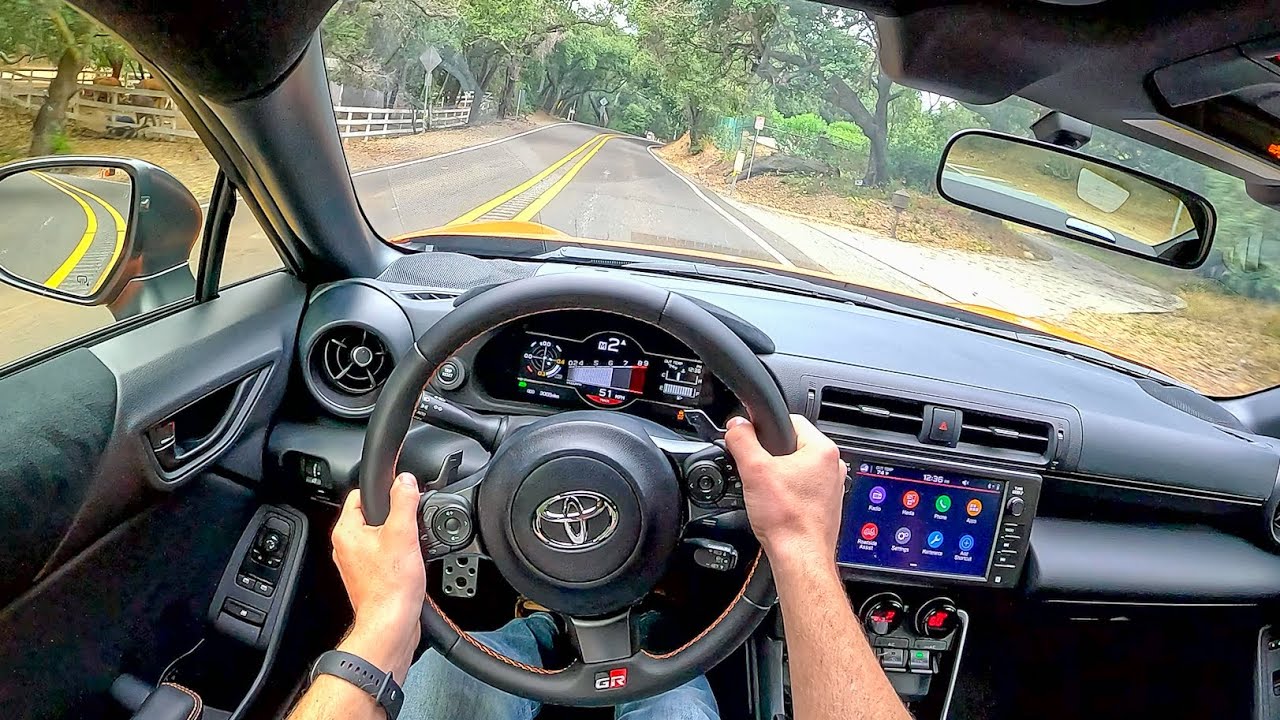 2023 Toyota GR86 10th Anniversary 6AT - POV Test Drive (Binaural Audio)