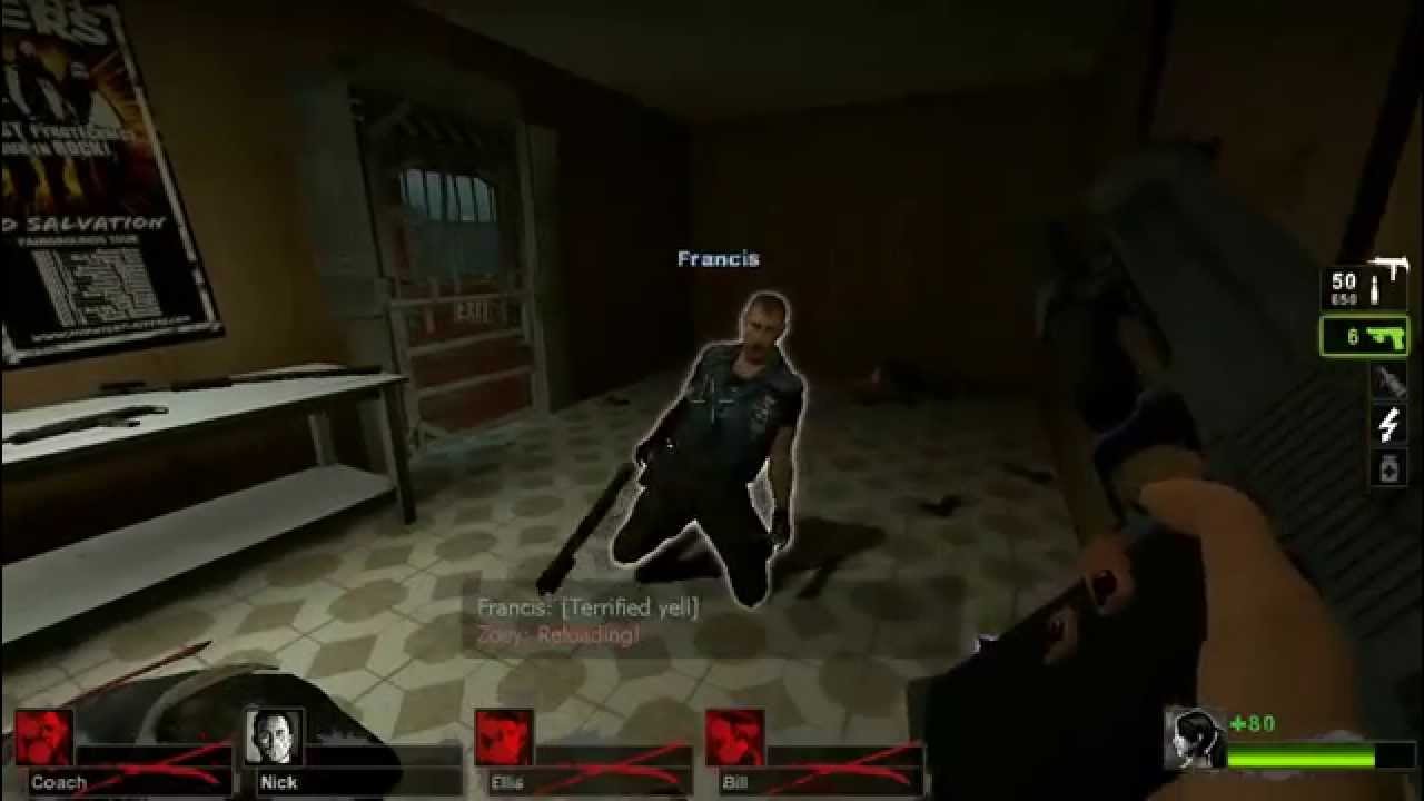 Left 4 Dead 2 [L4D2] — Возрождение игроков, которые после смерти превращаются в тряпичную куклу