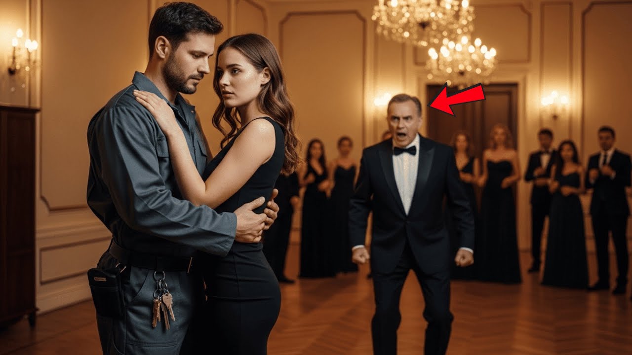 Papà Single Bidello Ballò Con La Figlia Cieca Del CEO — Il Segreto Del Padre Sconvolse L’Intero Gala