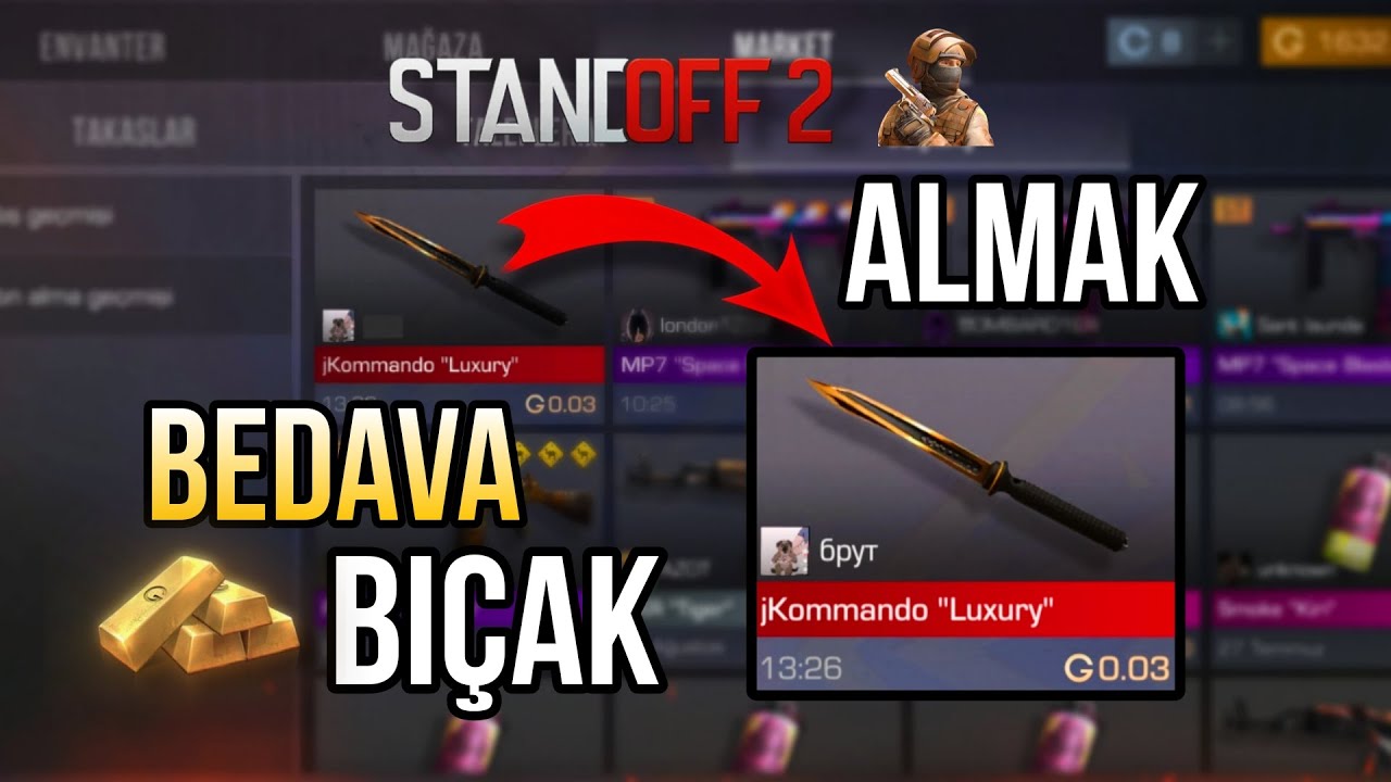 Standoff 2 Bedava Bıçak Nasıl Alınır 2025