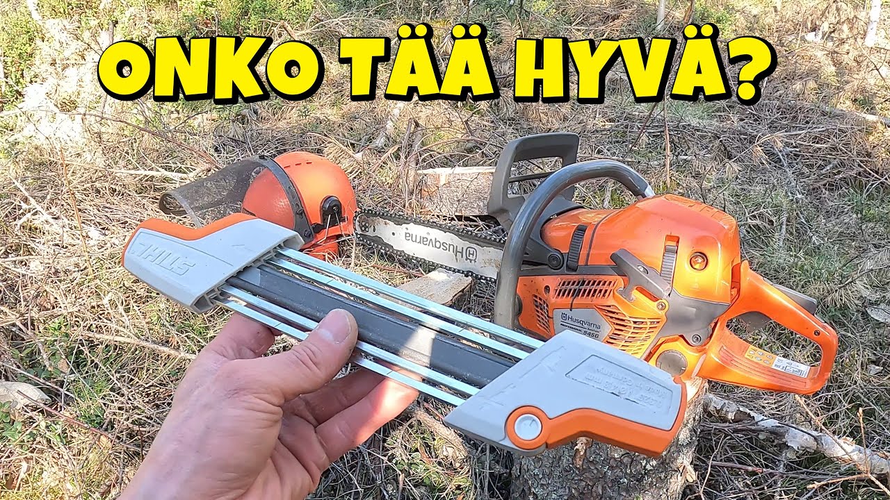Kokeillaan Stihl 2-in-1 moottorisahaviila - oikeasti hyvä?