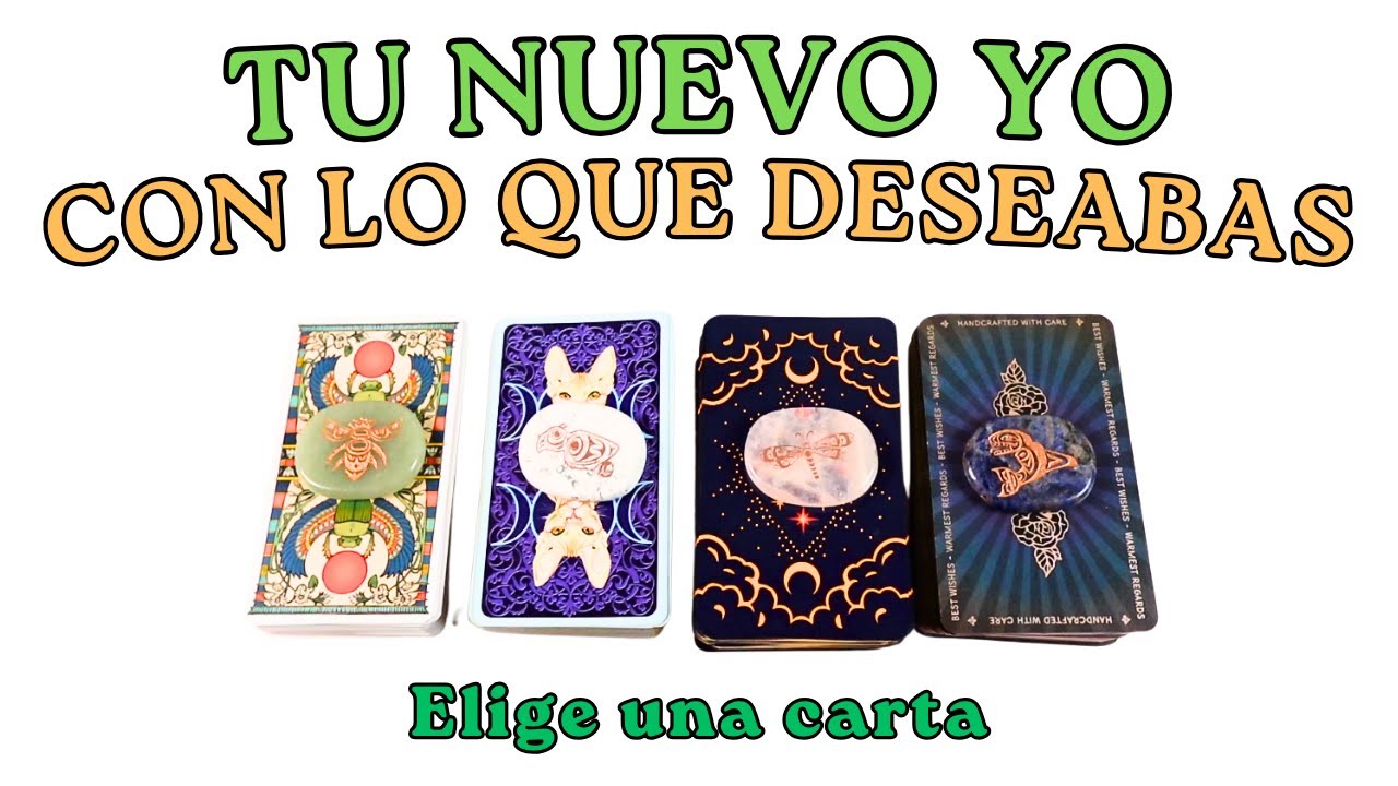Tu nuevo YO ⚠️ Con todo lo que deseabas ‼️⭐️TAROT interactivo 🔮 ELIGE UNA CARTA ⚡️