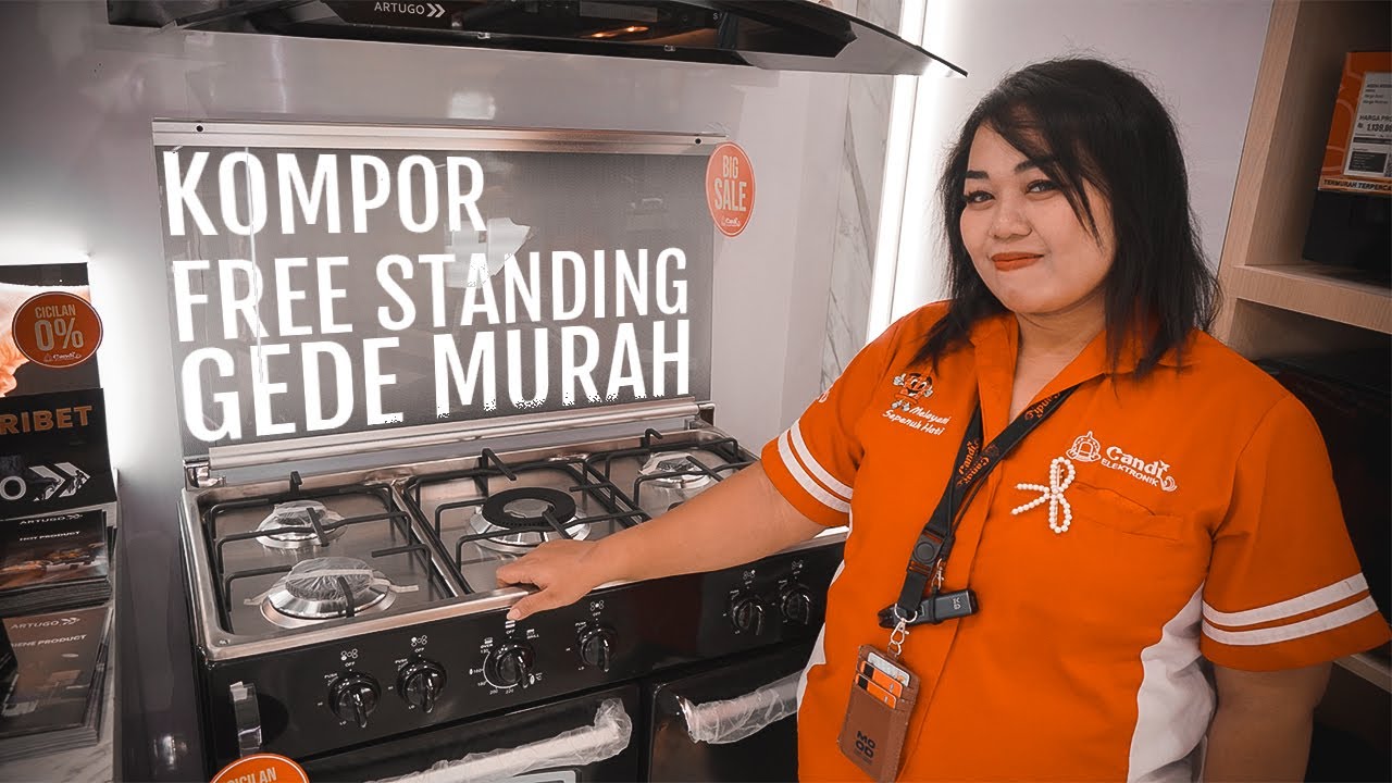 JARANG TEREKSPOS!! ini Kompor FREE STANDING 5 Tungku Murah || Oven Gede - Tempat Gas Luas