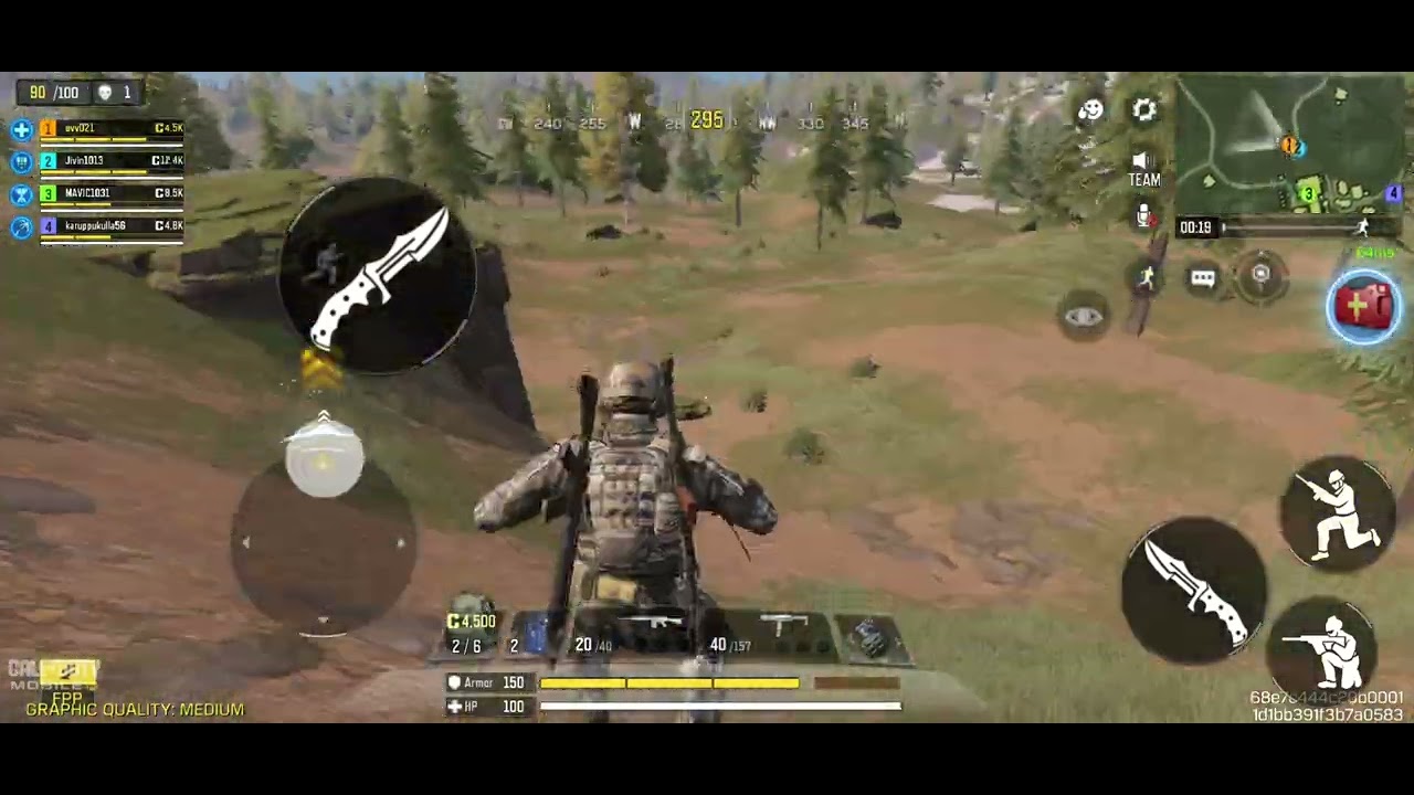 Battle Royale game of call of duty mobile 