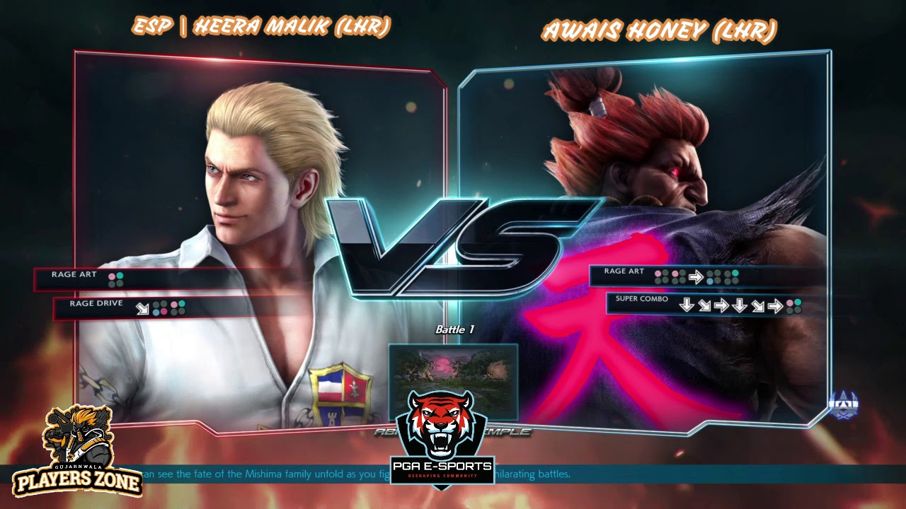 ESP Heera Malik (Steve) VS Awais Honey (Akuma) PGA Cup 2 Gujranwala