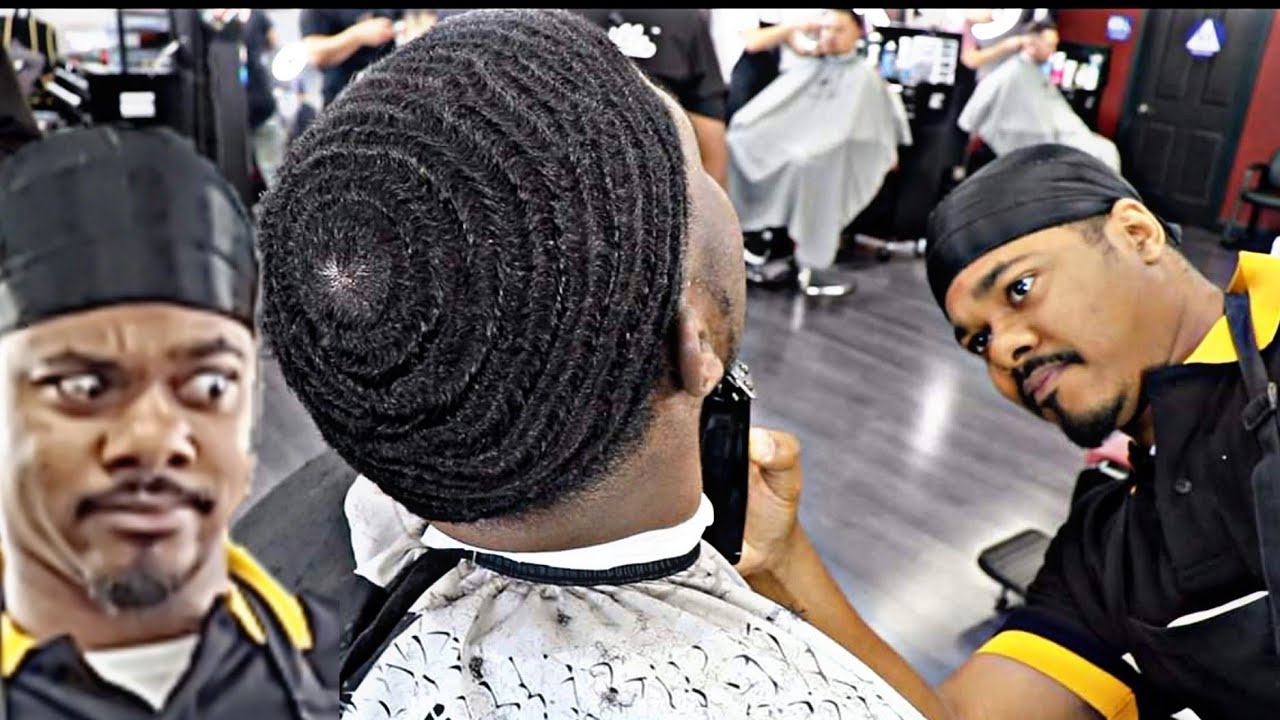 360 JEEZY CUT MY 360 BEEHIVE WAVES| EPIC TRANSFORMATION