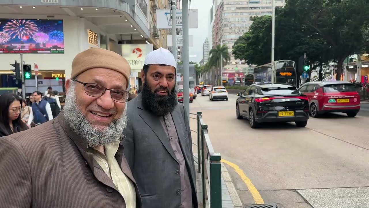 It is a great honor for me to travel with Mufti Imam Muhammad Arshad Sahib & Brother Sultan Waheed