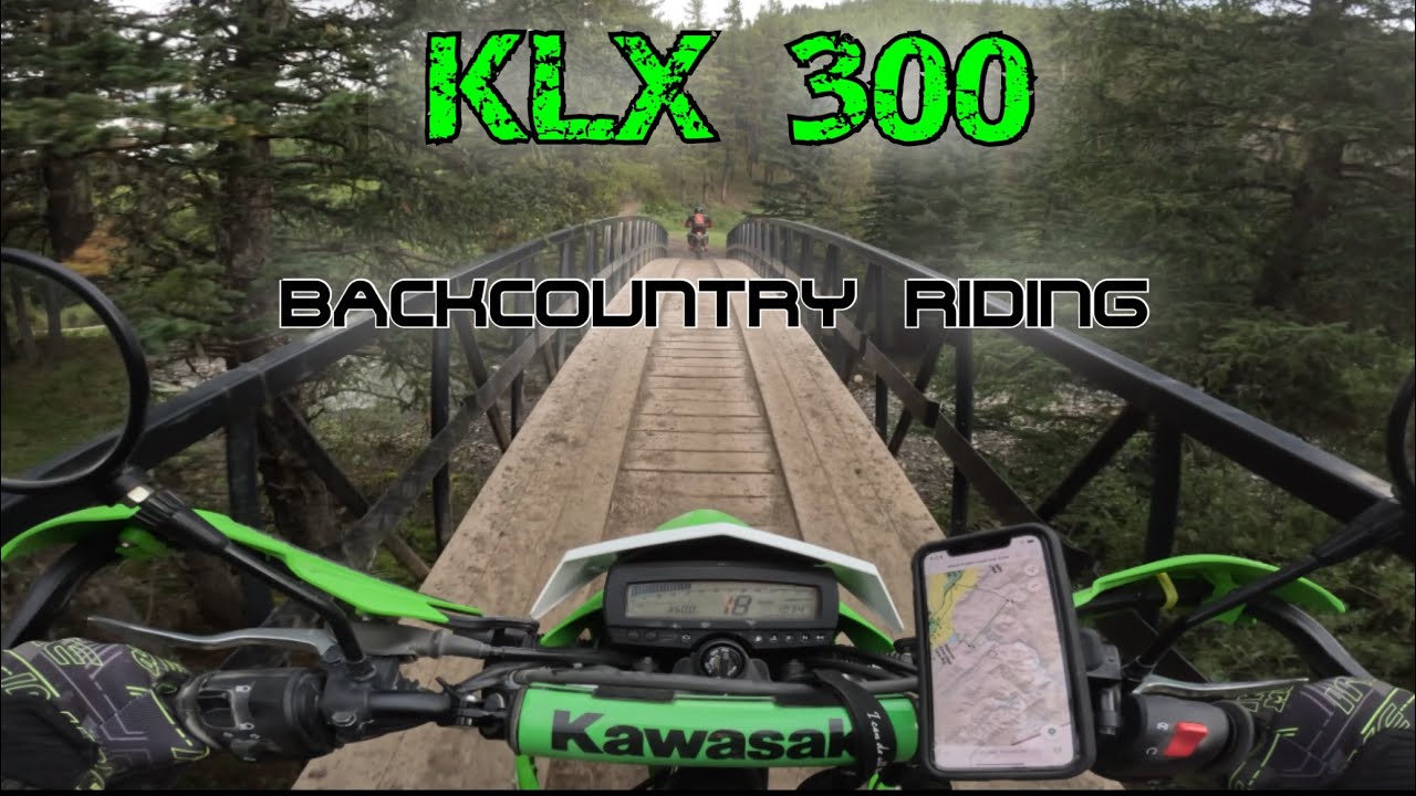 KLX 300 - Backcountry Riding.  August 16th, 2025. 