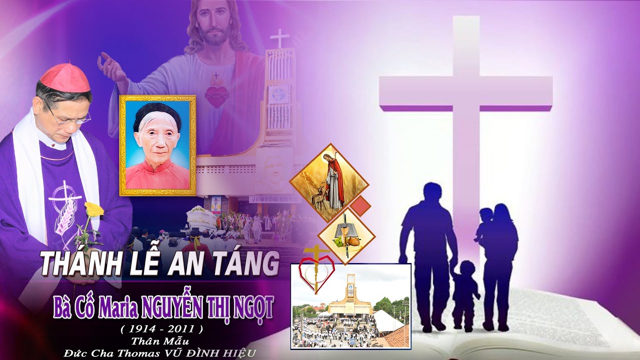 ✝️Lễ Tang Thân Mẫu Đức Cha Thomas Vũ Đình Hiệu ( Thánh Lễ An Táng Bà Cố Maria tại Thiên Phước ) 2011
