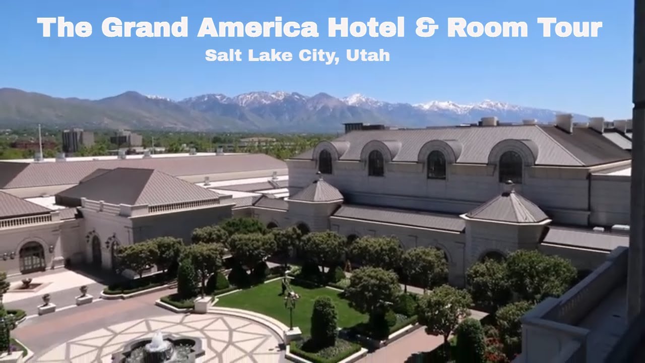 Экскурсия по отелю Grand America и номерам | Солт-Лейк-Сити