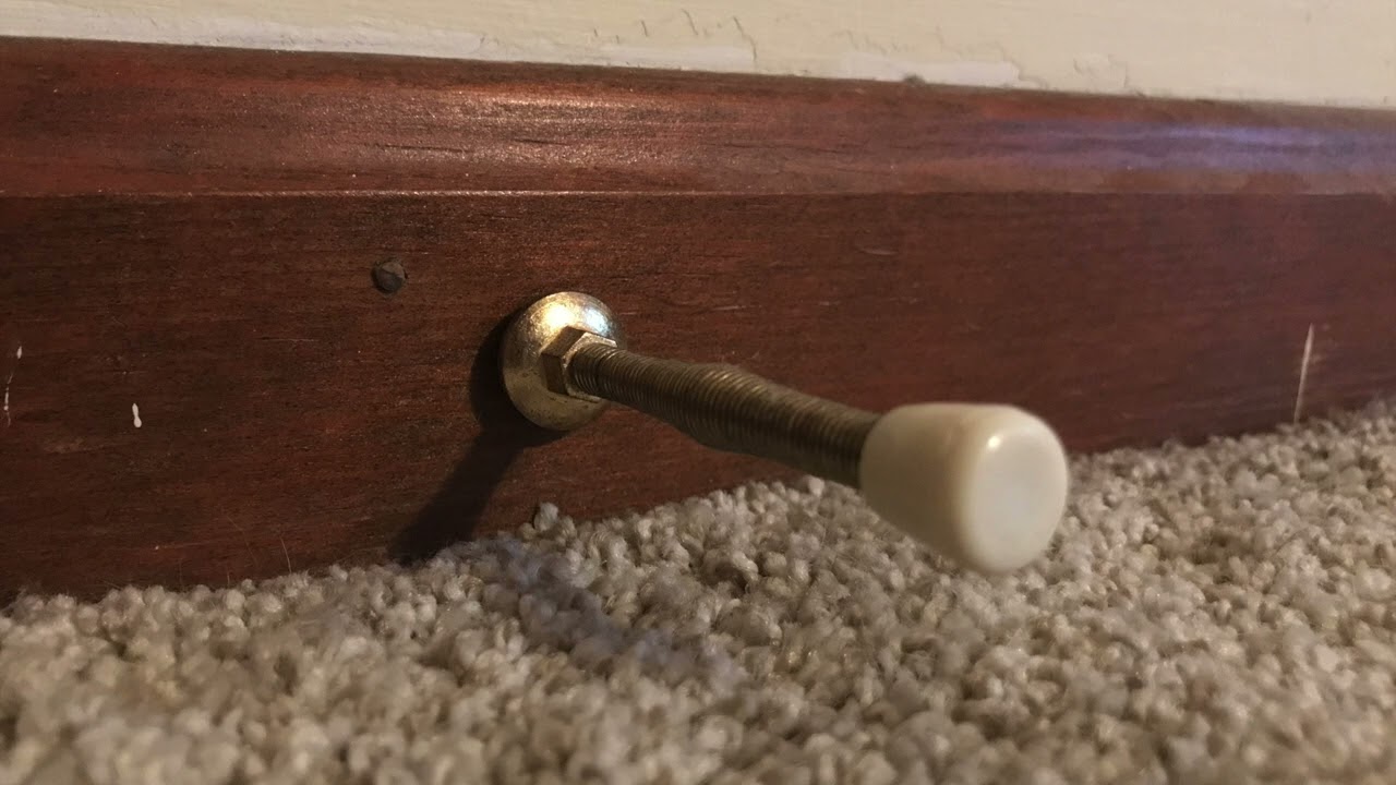 {ASMR} Metal Spring Door Stop - 1 Hour Ambience Tingle Sounds For Sleep Relax Study (NO TALKING)