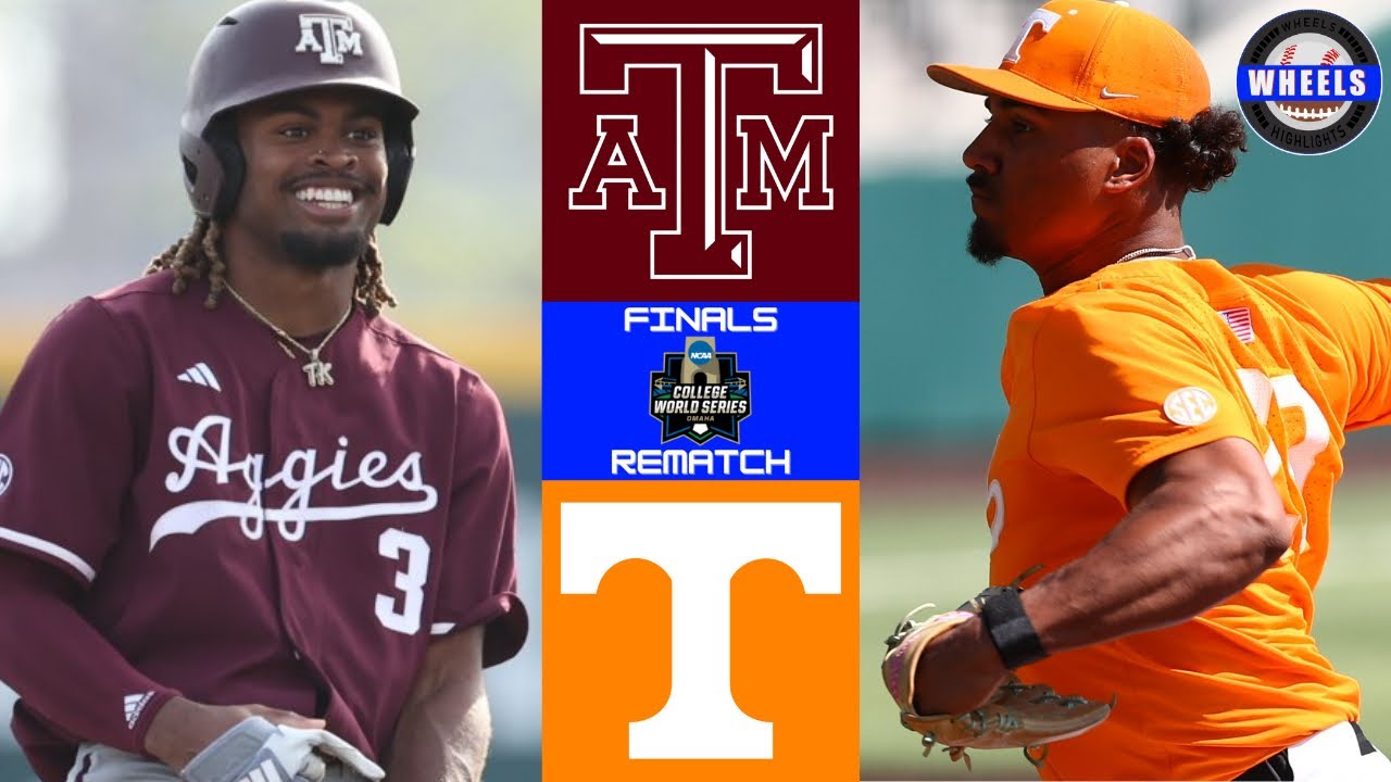 Texas A&M vs #1 Tennessee (G2) | 2025 College Baseball Highlights