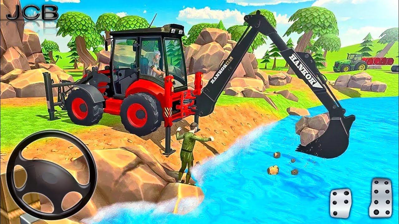 JCB - 3DX - Game - Bus Simulator Indonesia Mod Game - New Android Gameplay - MrNaresh