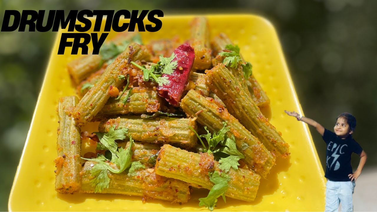 Simple Andhra style drumsticks fry || side dish for rice || munakaya fry recipe 