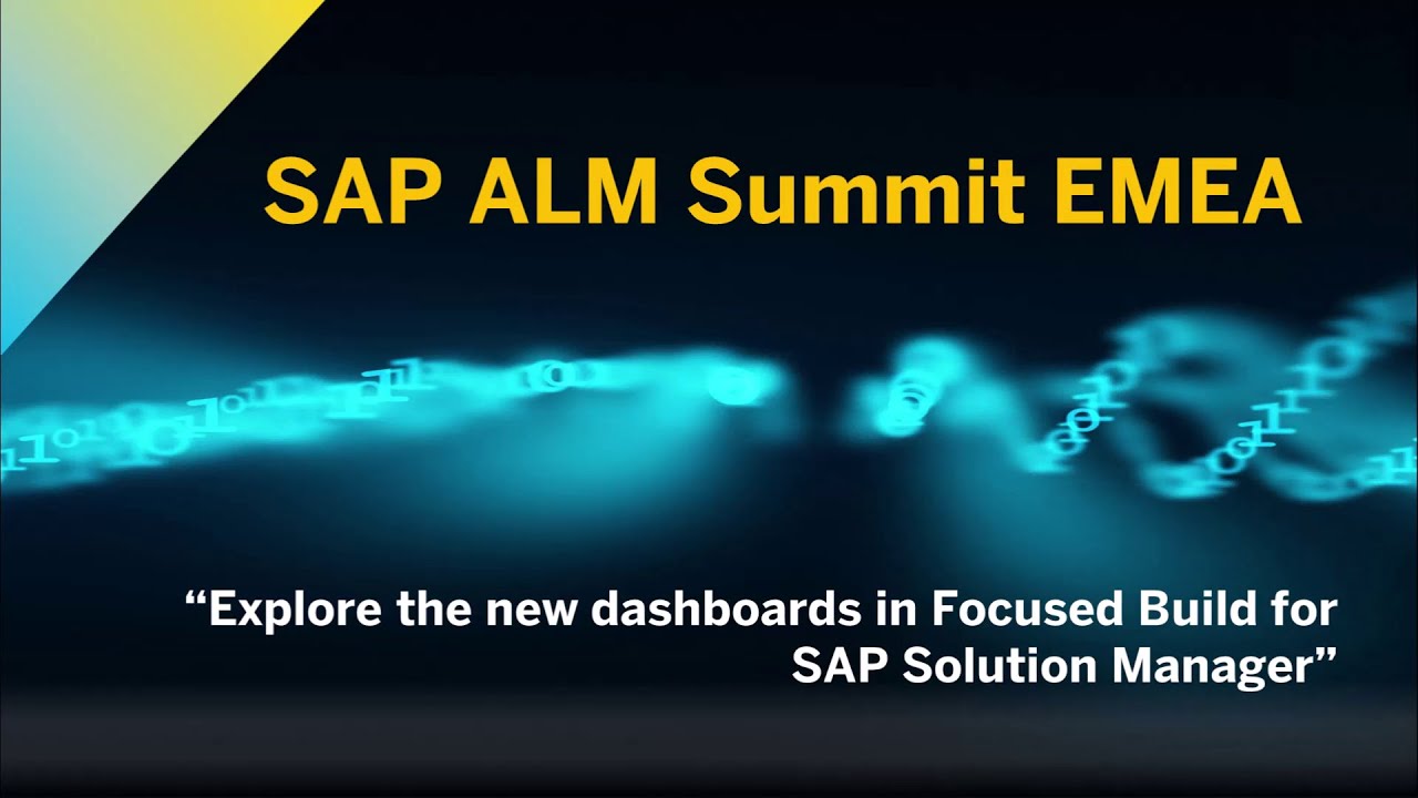 Explore the New Dashboards in Focused Build for SAP Solution Manager