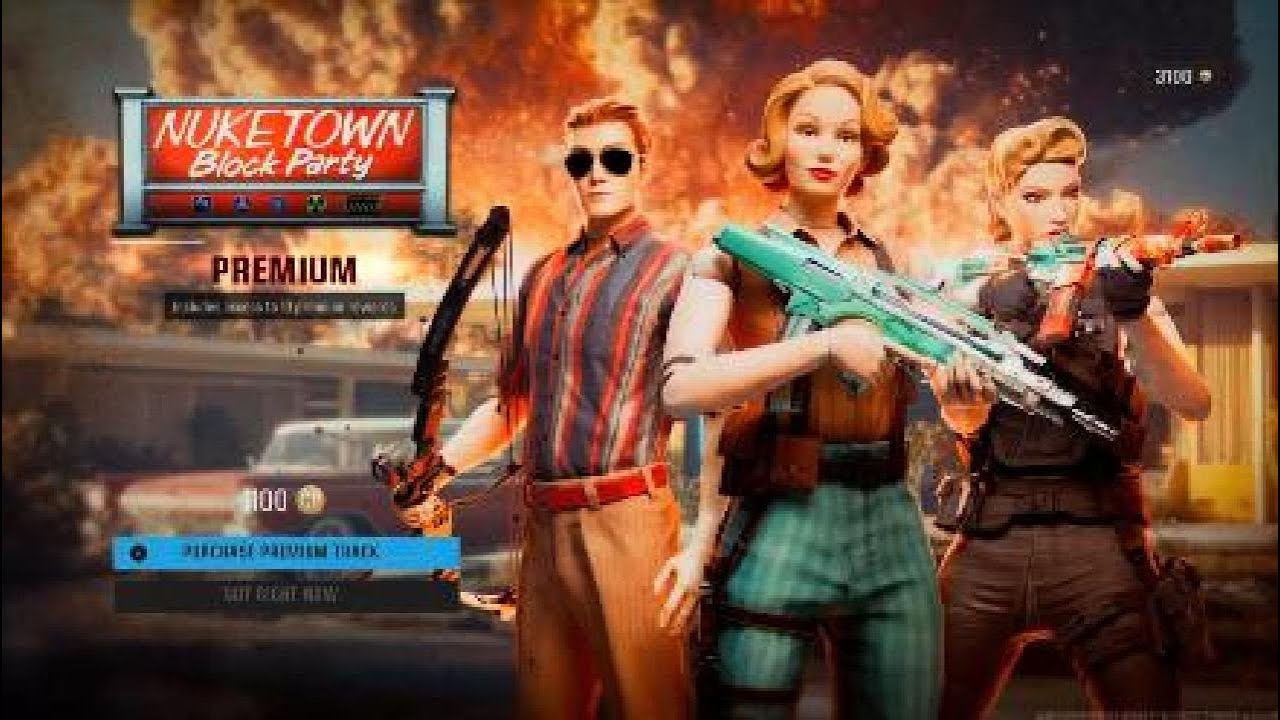 Nuketown Block Party Event Pass Showcase | BO6 & Warzone