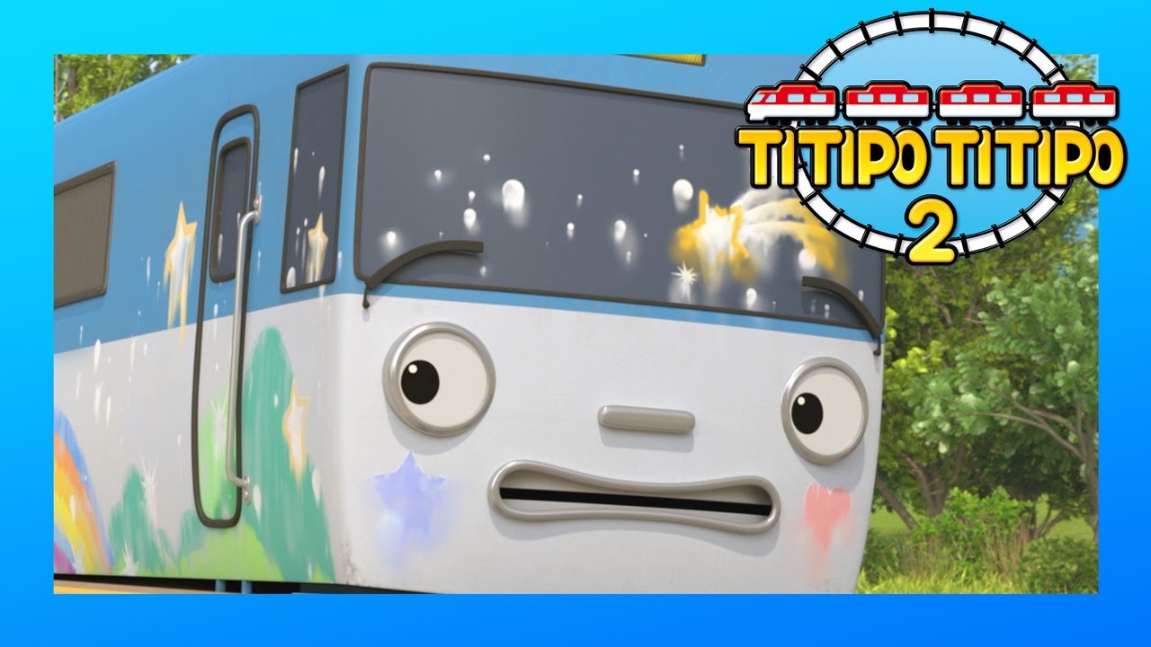 TITIPO S2 Compilation 11-15 l Train Cartoons For Kids | Titipo the Little Train l TITIPO TITIPO 2