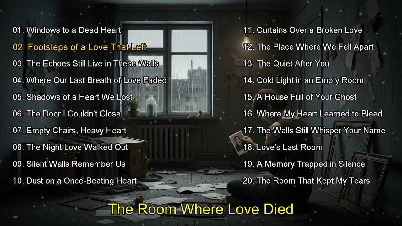 The Room Where Love Died — Dreamy Indie Pop Album | Soft Emotional Love Songs