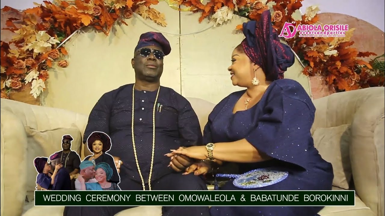 Tunde Brorokini Finds Love in the Heart of London Big Babe, Omowaleola as they hold intimate wedding