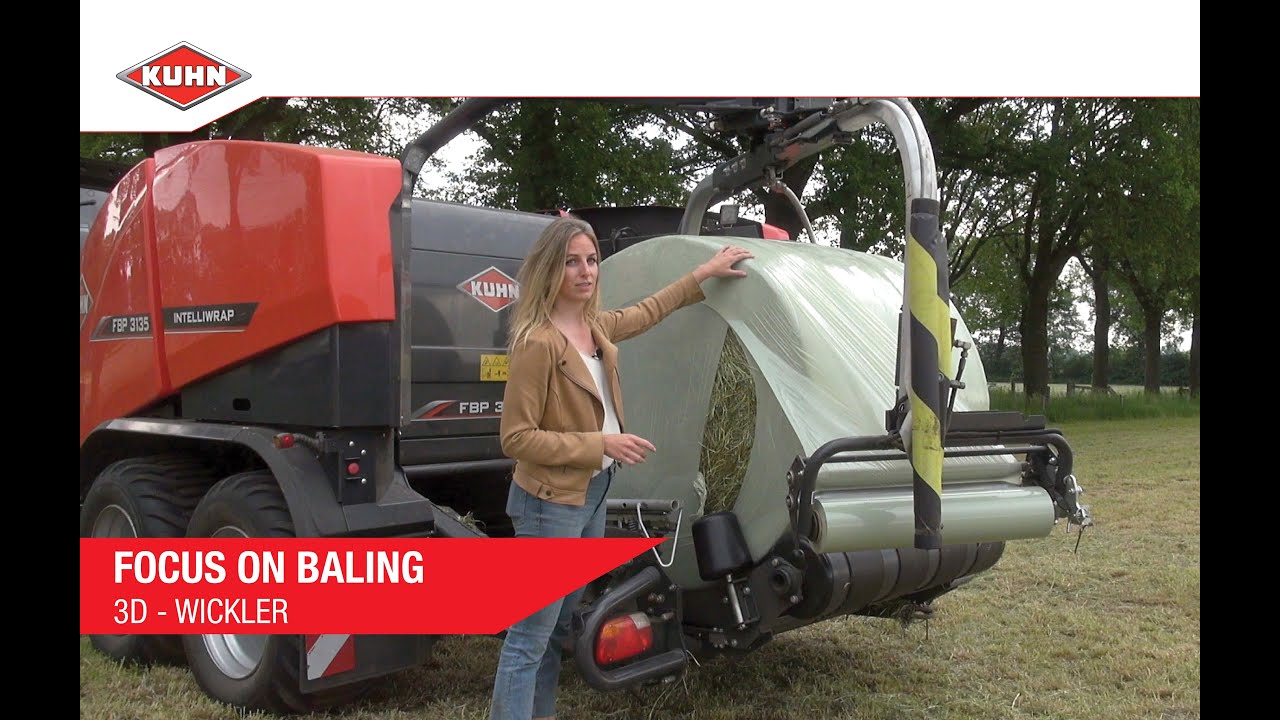 FOCUS ON BALING: KUHN 3D-Wickelsystem