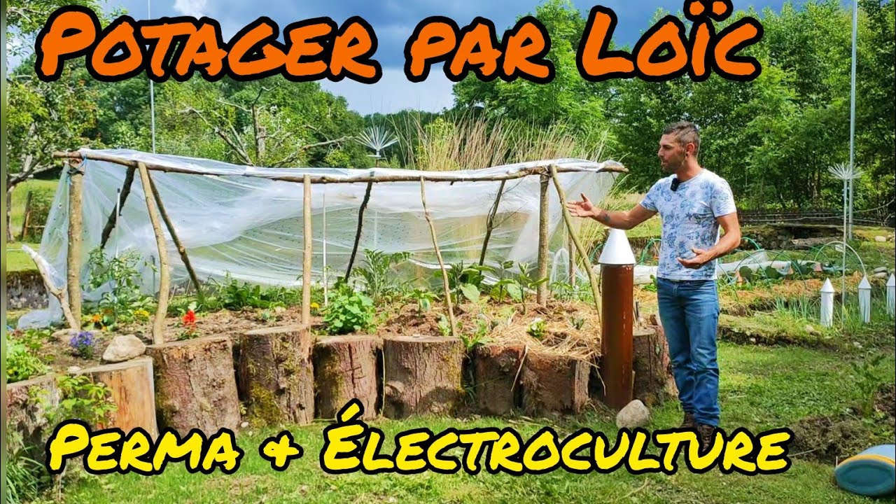 POTAGER par Loïc PERMA & ÉLECTROCULTURE // 17 mai 2024