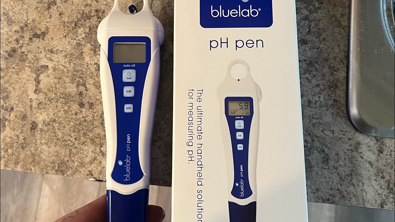 BLUE LAB PH PEN CALIBRATION ! 👍 #phmeter #gardening