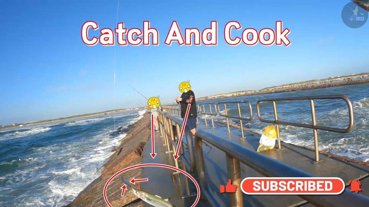 Catch n cook ( Spanish mackerel ) Corpus Christi Texas