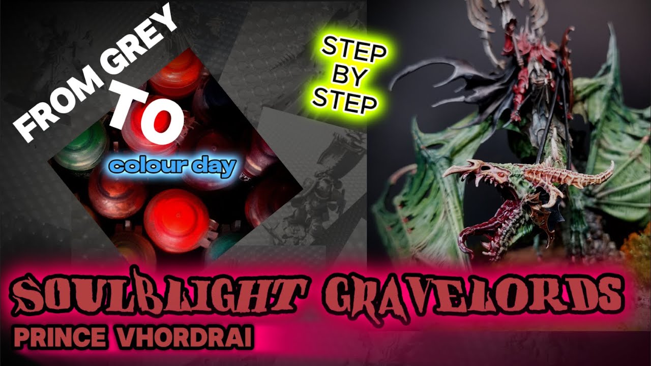 Painting Prince Vhordrai — Crimson Dread Ascends | Soulblight Gravelords | Warhammer Age of Sigmar