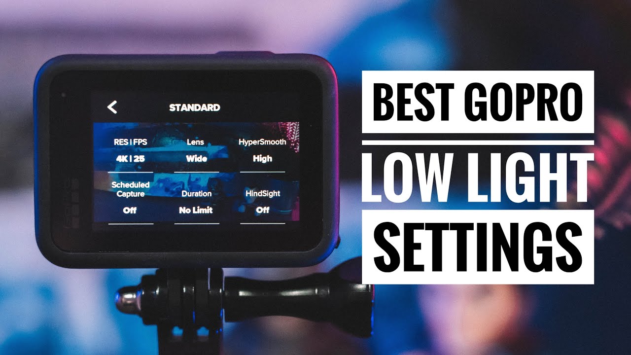 Абсолютно ЛУЧШИЕ настройки GoPro HERO 9 Black при слабом освещении | RehaAlev