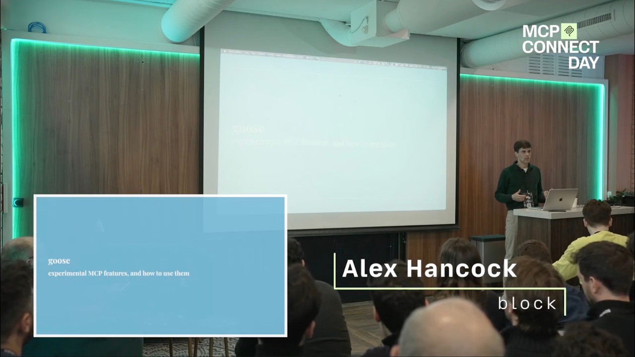 Alex Hancock at MCP Connect Day