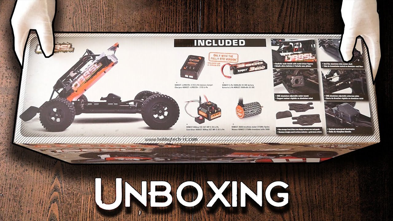 👉 DB8SL RTR de Hobbytech - UNBOXING