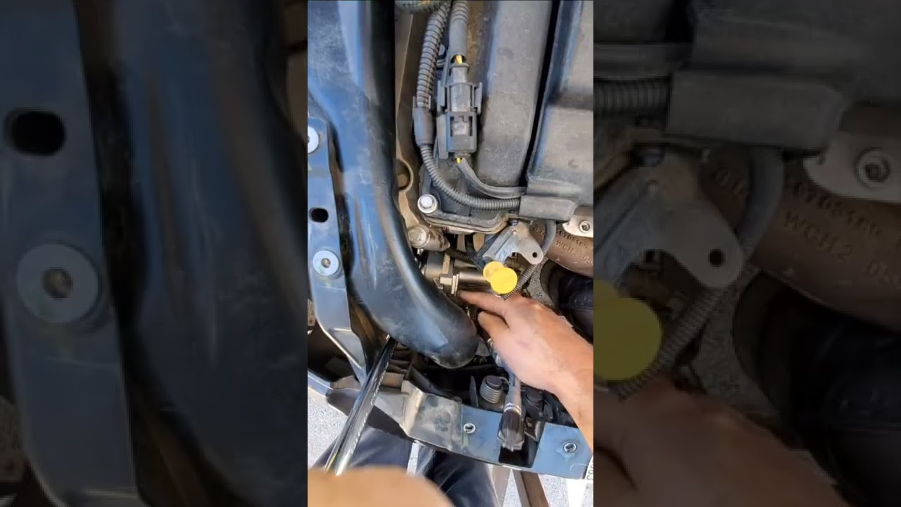 Mini cooper stalls. Bad belt and tensioner.