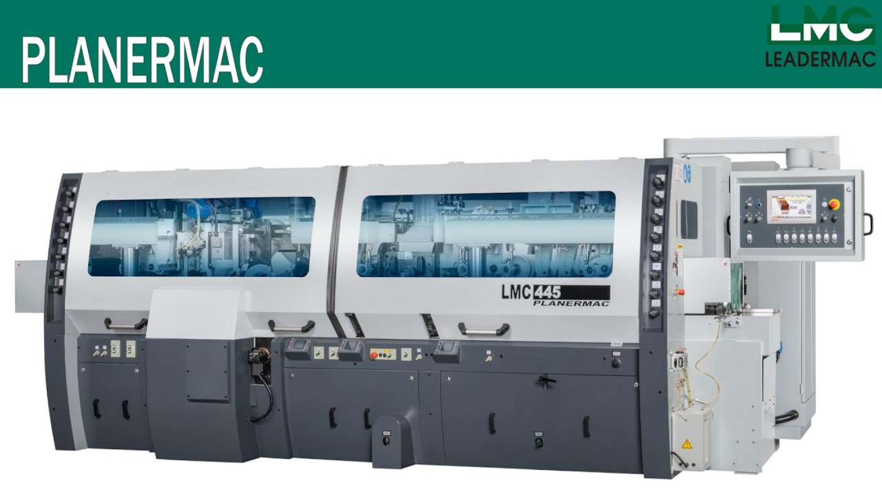 Leadermac Machine |- Planermac 4-Side Moulder