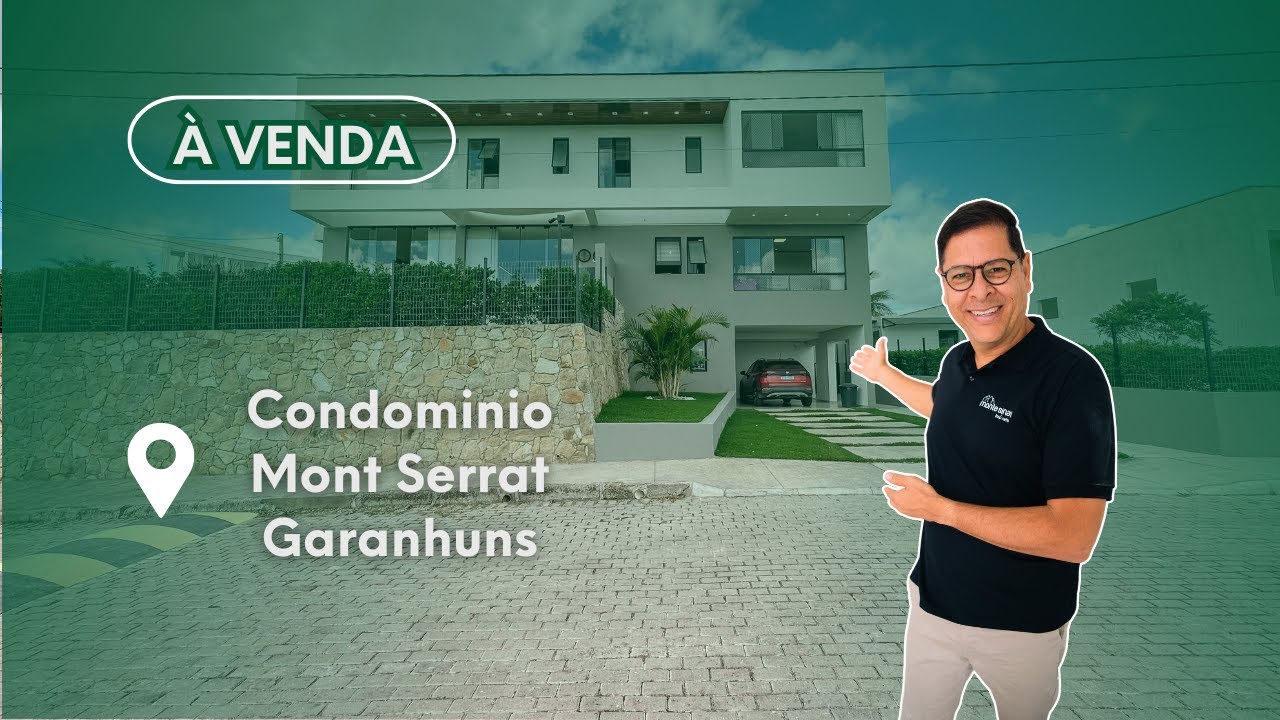 Casa Alto Padrão a venda por R$ 1.350.000,00 no Condominio Ville De Fluers em Garanhuns-PE