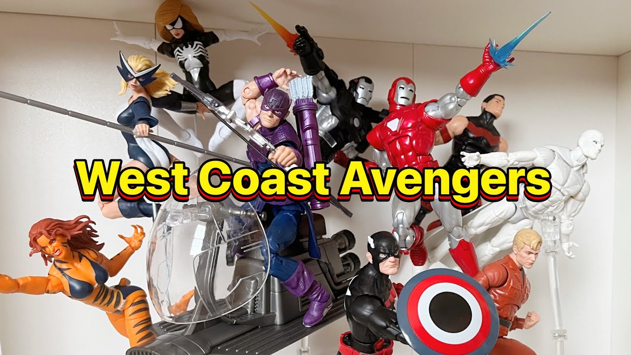 How to make a West Coast Avengers Display
