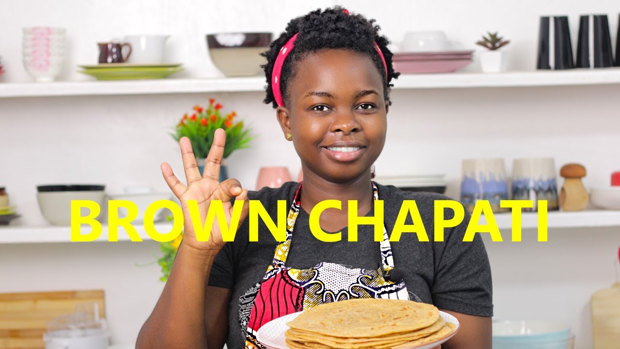 Brown Chapati Recipe | How To Make Soft Brown Chapati | Kenyan Recipe | Infoods